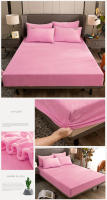 Sábana Ajustable de Coral Caliente para Invierno WOSTAR con Forro de Terciopelo para Cama Individual y Doble Protector de Colchón Cubierta de Tela 150 180 Lavado en Máquina Estilo Moderno - details 15