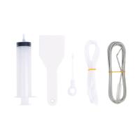 Kit de herramientas de limpieza de orificios de drenaje para refrigerador, herramienta de dragado, draga de bloqueo, Kit de limpieza de salida de agua, 5 uds. - details 0