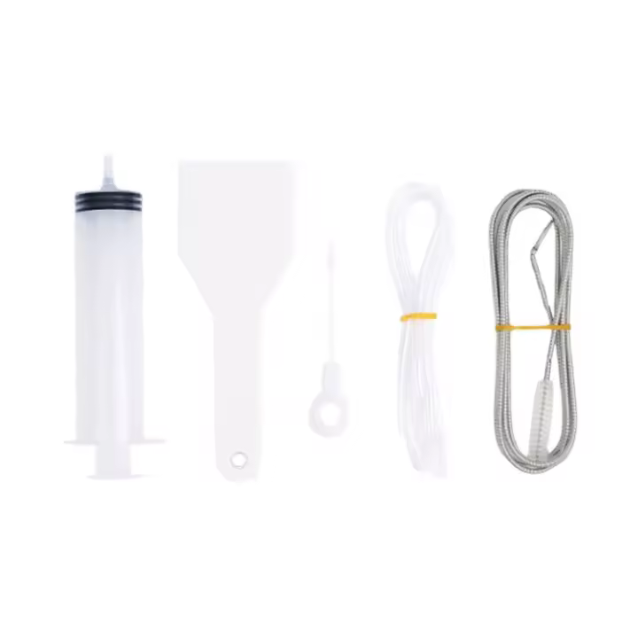 Kit de herramientas de limpieza de orificios de drenaje para refrigerador, herramienta de dragado, draga de bloqueo, Kit de limpieza de salida de agua, 5 uds. - 1
