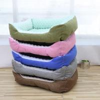 Sofá cama cálido para perros, cojín de terciopelo de felpa, práctico, suave y cómodo, perrera para cachorros, nido para gatitos, otoño, invierno - details 8