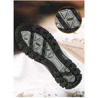 Nuevos zapatos originales para hombre de piel de ante para exteriores Vie senderismo caza Trail Running, talla grande 49 - details 7