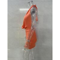 Novedad de verano, falda Sexy de punto con lazo y espalda descubierta para mujer - details 1