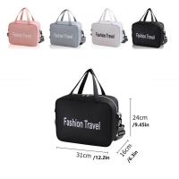 Bolsa de viaje de película 600D de moda, bolsa de lona impermeable de gran capacidad, bolsa de equipaje ligera de un solo hombro para yoga - details 0