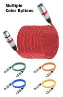 Nephy Cable de Audio 3Pin XLR AUX con Escudo de Interferencia Micrófono de Hombre a Mujer - details 2