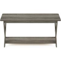 Mesa de Centro, Madera de ingeniería, Roble Francés, 89,9 (L) x 40,6 (A) x 49,8 (F) cm - details 3