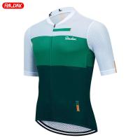 Conjunto de maillot de carretera Raudax, ropa de equipo de verano para ciclismo MTB, uniforme de manga corta, mono de triatlón, ropa de hombre - details 4