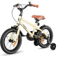 Bicicleta Infantil 14/16/18/20 Pulgadas para niñas y niños de 3-13 años, 14/16/18/20 Pulgadas Bicicleta para niños con estabilizadores (Rosa, Beige, Azul, Plata, Verde) - details 11