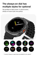 Reloj inteligente 7 Ultra para hombre, dispositivo con memoria de 32GB, GPS, NFC, Pantalla AMOLED de 2024 pulgadas, rastreador de Fitness, para Android e iOS, novedad de 1,53 - details 14