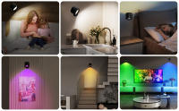 Luces de Pared LED RXUNS Lámpara de Esquina Cargable y Recargable 2000mAh Rotación de 360° - details 19