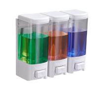 Dispensador de jabón líquido de 500ml, gran capacidad, ventana Visible, desinfectante de manos, sin perforaciones, montado en la pared, 1/2/3 Uds. - details 14