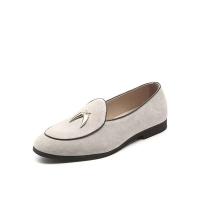 2021 China Compras en línea Moda Marca italiana Zapatos de cuero casuales de lujo para hombres - details 10
