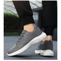 Zapatillas de deporte de cuero de alta calidad para hombre, zapatos informales impermeables, zapatillas ligeras para correr al aire libre, Tenis deportivos, zapatos planos masculinos - details 21