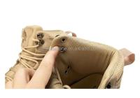 Nuevas llegadas zapatos deportivos de escalada tácticos para hombres para senderismo al aire libre y seguridad en el trabajo botas de desierto de otoño estilo de combate - details 4