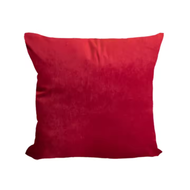 Funda de Cojín de Franela Gruesa Colores Puros, Cálido y Acogedor Ideal para Sofá, Mueble de Sillón - 1