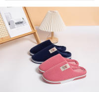 Nuevas zapatillas de algodón para mujer, gruesas, antideslizantes, para el hogar, interior, cálidas, de felpa, para parejas, de pelo, para otoño e invierno, de algodón, para hombre. - details 20