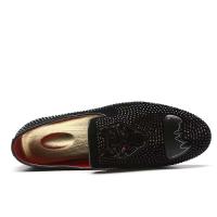 Mochaxin-zapatos de conducción de cuero italiano para hombre, calzado informal, clásico, hecho a mano, de alta calidad, antideslizantes, color negro, novedad de 2022 - details 12