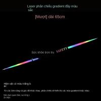 Pegatina de texto láser de siete colores para decoración de automóviles Ping An auspicioso para cuerpo de auto puerta trasera y parabrisas rasguños piezas de automóvil - details 3