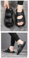 Nuevo verano versátil de una palabra zapatillas de los hombres antideslizante y ligero sandalias de los hombres antideslizante al aire libre casual sandalias - details 12