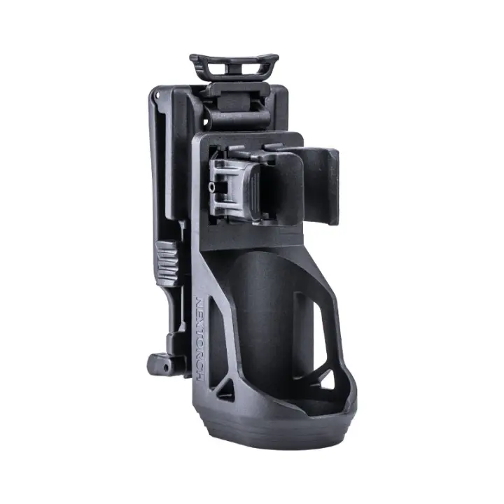 Linterna Nextorch V51 con Soporte de Dibujo Rápido Compatible con Cinturones de 55mm de Ancho o Menos Rotación de 360º Bloqueo Innovador Resistente al Desgaste Material PA + GF - 1