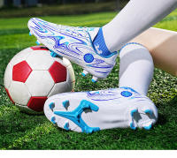 Zapatos de fútbol para niños FG/TF, botas de fútbol escolares, tacos para niños y niñas, zapatillas de deporte para césped, calzado deportivo de entrenamiento atlético al aire libre - details 18