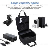 Bolso de hombro de almacenamiento, estuche de transporte de viaje Compatible con accesorios de Xbox Series X/S, bolso portátil con estuche de silicona - details 0