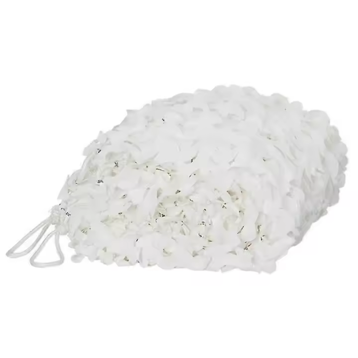 Red de camuflaje de 3 x 4 m, red de camuflaje blanca para bosque, red de camuflaje para caza - 1