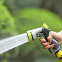 Boquilla de Spray de Agua para Césped con 8 Patrones Herramienta Manual para Jardín y Lavado de Autos Systema de Agua y Manguera para Jardín Universal - details 0