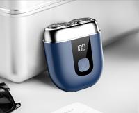 Miniafeitadora portátil de doble cabezal para Barba, afeitadora desmontable con cuchilla suave y cómoda, 1 unidad - details 2