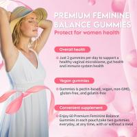 Gomitas de equilibrio femenino - para la salud y el bienestar de las mujeres - Apoyo inmunológico - Vegano, sin gluten y halal - Piña hawaiana - 60 gomitas - details 3