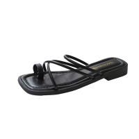 Zapatillas de Hadas Suaves y Versátiles Estilo de Media Tacón Grueso para Mujeres - details 0