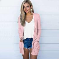Cardigan de Manga Larga para Mujer Ouwu Ajuste Suelto, Manga de Punto con Bolsillo Adelgazante, Abrigo de Moda Casual - details 20