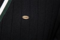 Chaqueta de punto de tendencia de suéter de manga larga con cuello en V para hombre de otoño e invierno - details 21