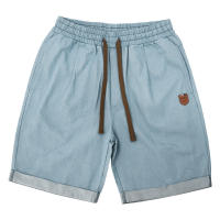 Pantalones cortos casuales de algodón para hombres, pantalones deportivos estampados de moda, verano - details 12
