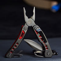 Cuchillo Plegable Multifuncional Kit de Supervivencia Profesional para Acampar, Pescar o Emergencias Herramientas Antideslizantes de Acero Inoxidable (Alta Resistencia) - details 2