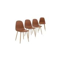 de 2, Diseño Nórdico, Respaldo Ergonómico, Sillas Tapizadas en Terciopelo para Salón, Comedor o Dormitorio, Azul, Espuma, Metal, 2 Unidades - details 6