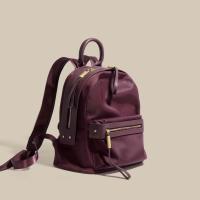 Mochila de cuero para escuela de turismo, compras, oficina de negocios, universidad, bolso de ocio de nailon multifuncional para mujer - details 5