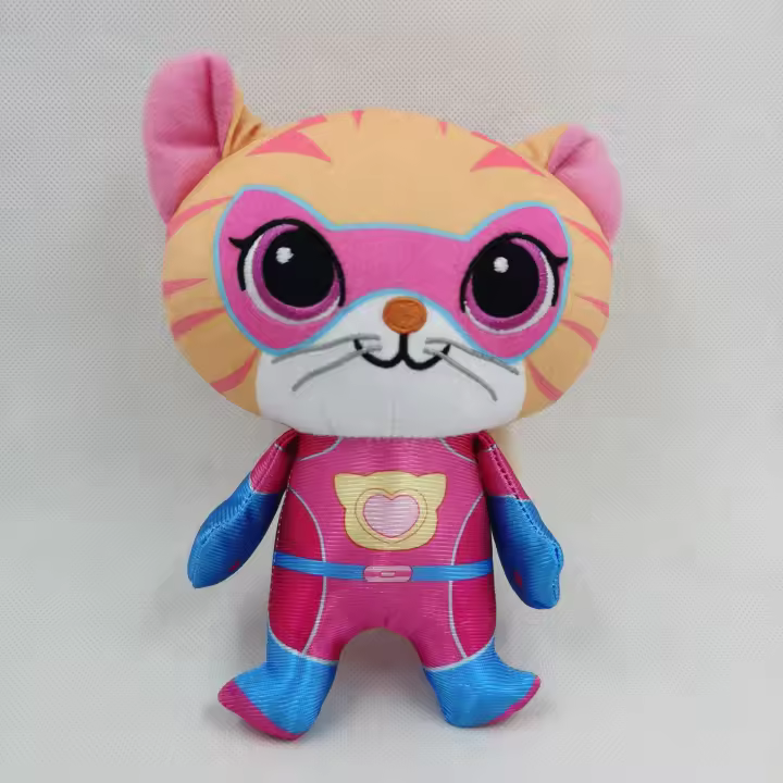 SuperKitties-Animal de peluche pequeño Universal para niños, juguete de gatito con purpurina, 18cm, 2 años y más - 1