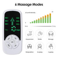Máquina estimuladora Muscular Eléctrica Tens, fisioterapia meridiana, pulso Abdominal, próstata, masajeador corporal, terapia Digital, adelgazamiento - details 3