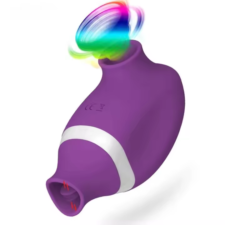 Leten-vibrador con ventosa para clítoris 2 en 1 para mujer, masajeador de pezones de doble estimulación, juguete sexual para lengua, mujer y adulto - 1