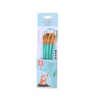 Juego de pinceles para pintar de pelo suave, pinceles de dibujo de acuarela, pintura acrílica al óleo, pincel de nailon profesional, 4/5/6 Uds. - details 15