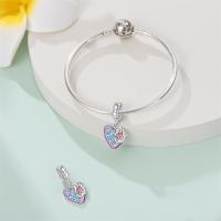 Encanto de Flamenco y Unicornio de Plata Esterlina 925 Joyería de Pulsera Original DIY para Mujeres - details 50