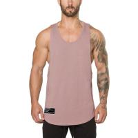 Camiseta deportiva de algodón sin mangas para hombre, chaleco de entrenamiento, ropa de gimnasio, Canotte, culturismo - details 10