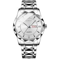 Tendencia reloj de hombre hombre impermeable aleación calendario reloj de cuarzo - details 0