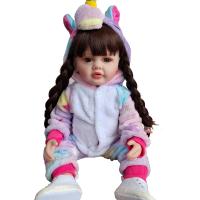 BZDOLL-Muñeca Reborn realista de silicona suave, juguete de cuerpo completo, casa de juegos, regalo de cumpleaños encantador para niña, 55 CM, 22 pulgadas - details 1