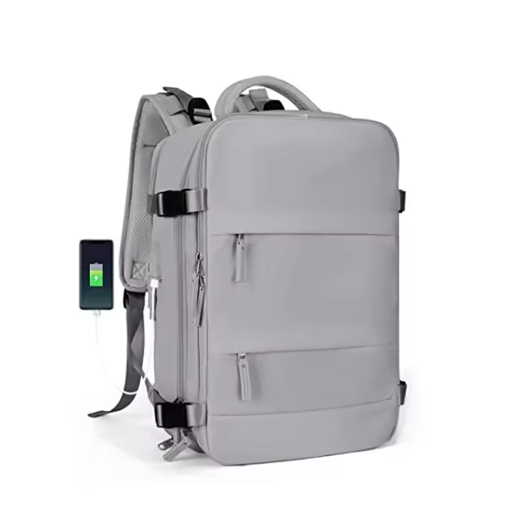 Mochila multifuncional de viaje para mujeres y hombres, Bolsa de viaje de gran capacidad para mojado y seco, 35L - 1