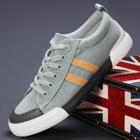 Zapatos Casuales para Hombres de Lona Ligera y Transpirable Versátiles con Cordones de Tacón Bajo - details 5