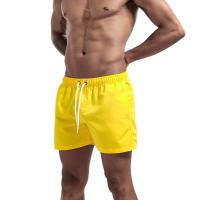 Shorts De Natación Para Hombre Quick Dry Con Cinturón Ajustable Y Bolsillos Para Surf Y Playa Estilo Casual Transpirable - details 14