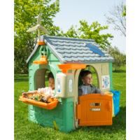 feber casa jardin coche moto quad bateria tobogan agua juego outdoor indoor
