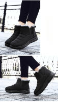 Botas De Nieve Gruesas Apiladas Para Hombres, Zapatos De Algodón Térmico - details 8