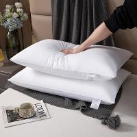 Almohada de alta calidad para hotel cinco estrellas, suave y esponjosa, núcleo de almohada no fácil de colapsar, transpirable e higroscópica, protege la columna cervical, ayuda al sueño, adecuada para uso en hoteles, lavable. Tamaño: 73.99x48.01 - details 4